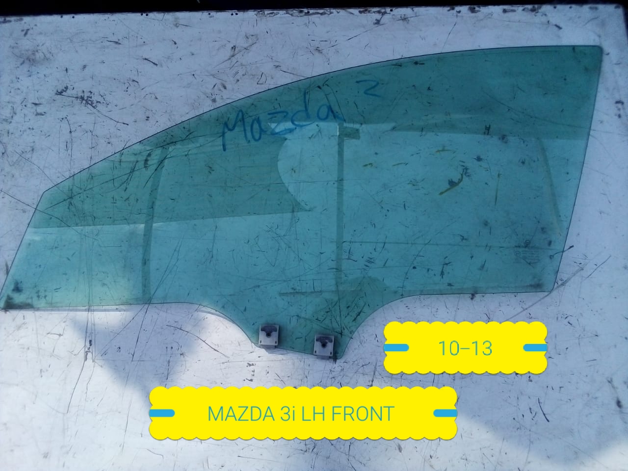 LUNAS DE PUERTAS DELANTERAS MAZDA 3i 2010 AL 2013